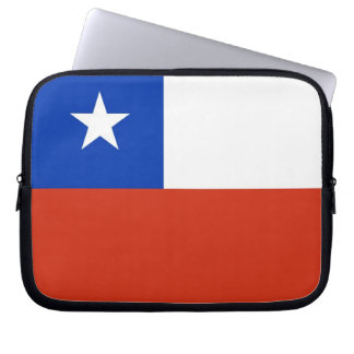 Chilean Flag Laptop Sleeve