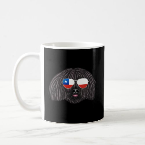 Chilean Flag Pulik Dog Chile Pocket  Coffee Mug