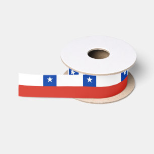 Chilean flag ribbon