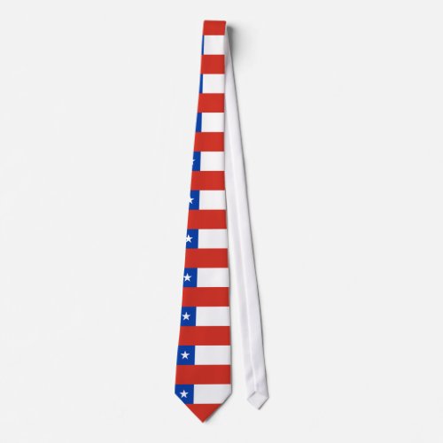 Chilean flag Tie