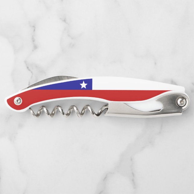 Chilean flag waiter's corkscrew (Back)