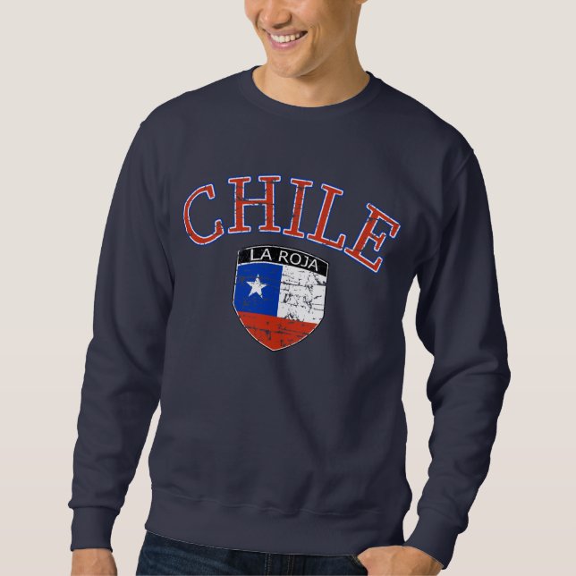 Chilean football design sweatshirt (Front)