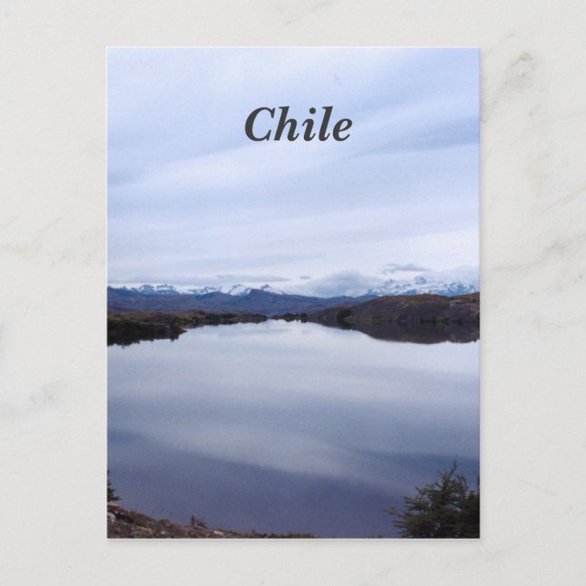 Chilean Landscape Postcard (Front)