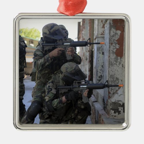 Chilean marines metal ornament