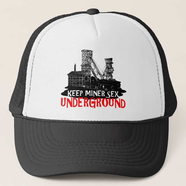 Chilean miner trucker hat (Front)