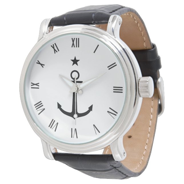 Chilean Naval Aviation Roundel Watch (Angled)