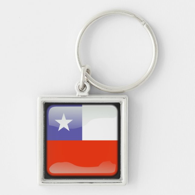 Chilean polished keychain (Front)