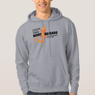 Chileno Valley Newt Brigade Logo Hoodie