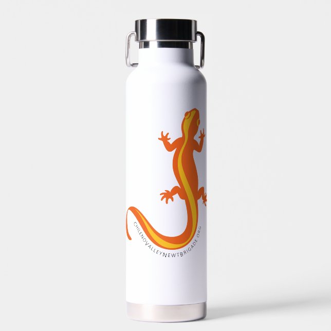 Chileno Valley Newt Brigade  Water Bottle (Front)
