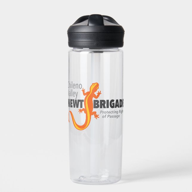 Chileno Valley Newt Brigade  Water Bottle (Front)