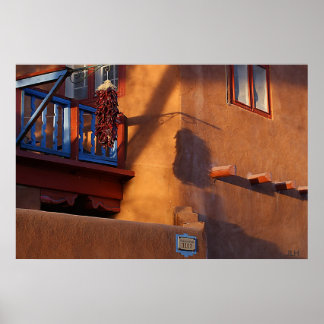 Chiles, Blue & Shadows, photo JLH poster