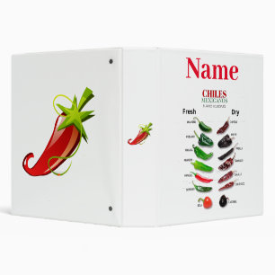 Chiles Fresh and Dry Thunder_Cove 3 Ring Binder