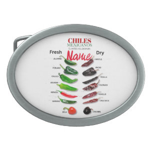 Chiles Fresh and Dry Thunder_Cove Belt Buckle