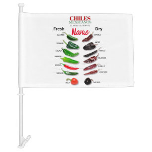 Chiles Fresh and Dry Thunder_Cove  Car Flag