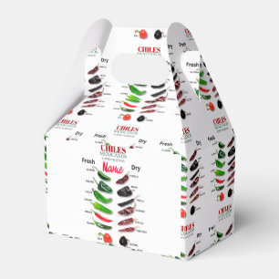 Chiles Fresh and Dry Thunder_Cove Favor Boxes
