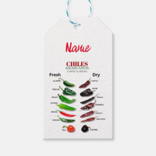 Chiles Fresh and Dry Thunder_Cove Gift Tags
