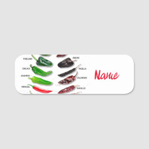 Chiles Fresh and Dry Thunder_Cove Name Tag