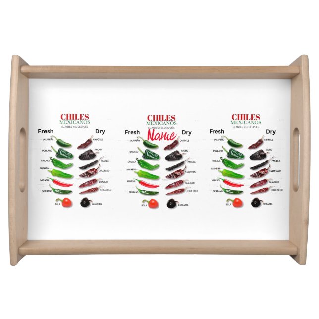 Chiles Fresh and Dry Thunder_Cove Serving Tray (Front)