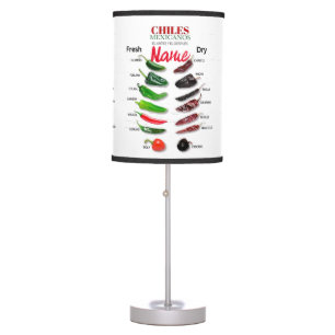 Chiles Fresh and Dry Thunder_Cove Table Lamp