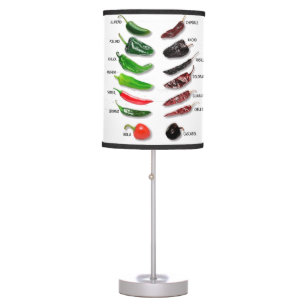 Chiles Fresh and Dry Thunder_Cove Table Lamp