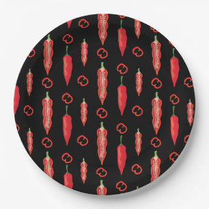 Chiles Paper Plates