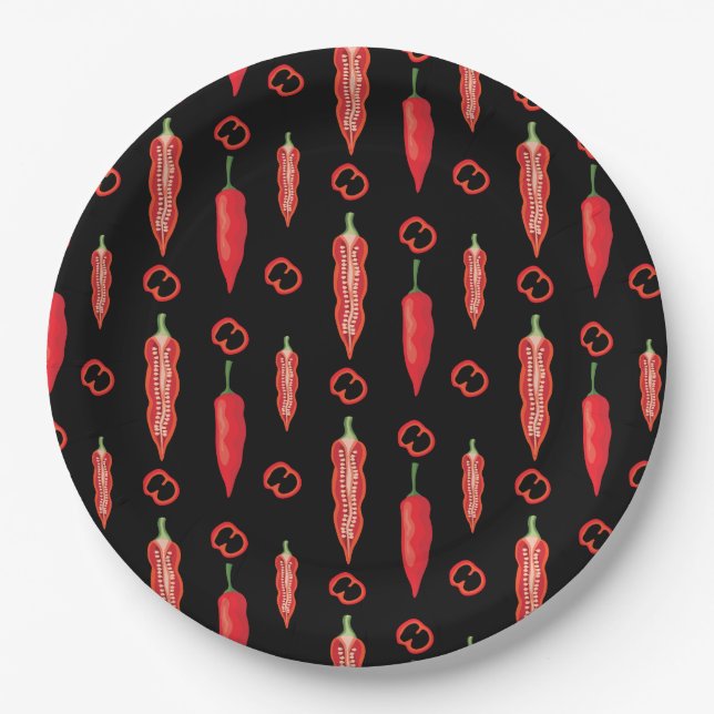 Chiles Paper Plates (Front)