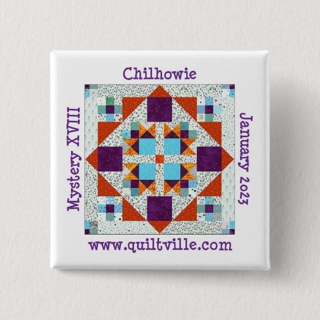 Chilhowie pin back button  (Front)