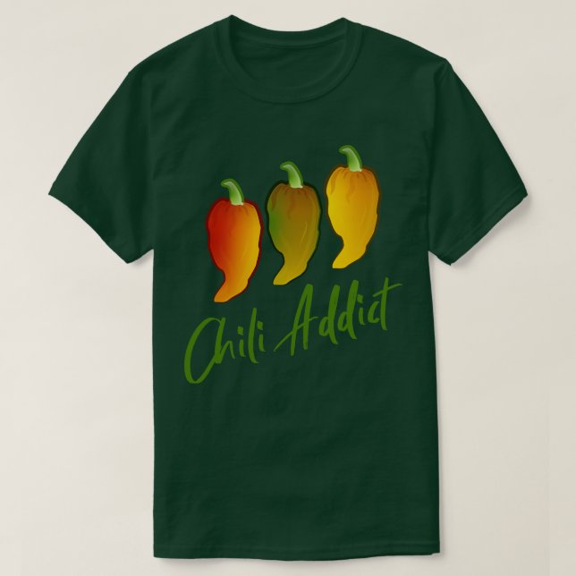 Chili Addict T-Shirt (Design Front)