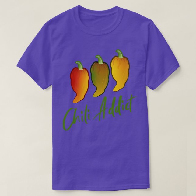 Chili Addict T-Shirt (Design Front)