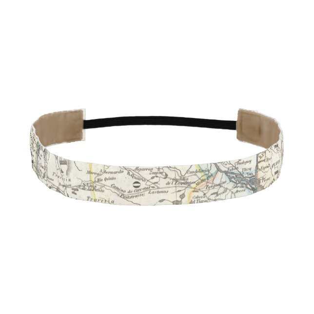 Chili, Argentina, South America Athletic Headband (Front)