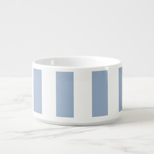 Chili Bowl Blue & White Stripe (Center)