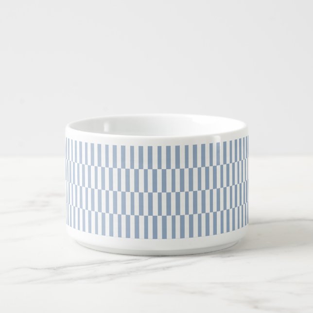 Chili Bowl Blue & White Stripe (Center)
