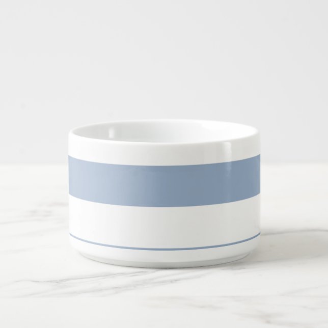 Chili Bowl Blue & White Stripe (Center)