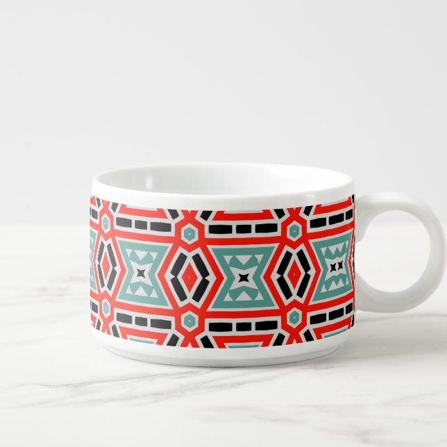 Chili Bowl for Dinner Table | One Owl Artist (Left)