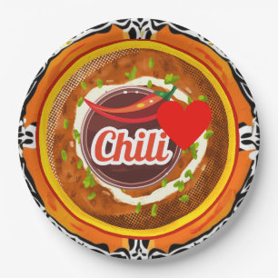 Chili Bowl Paper Plates