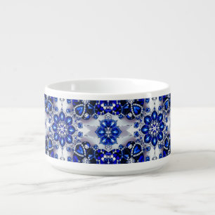 Chili bowl with Blue White Colors Design