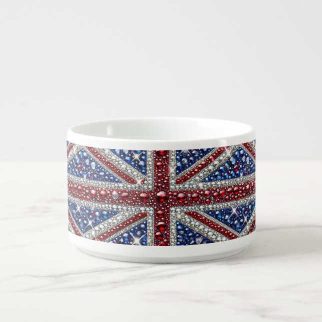 Chili bowl with British Colors Design (Center)