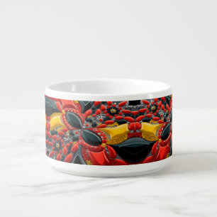 Chili bowl with Germany Colors Design