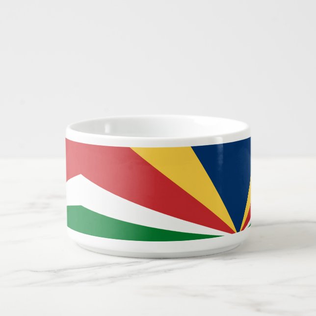 Chili bowl with Seychelles Colors Design (Center)