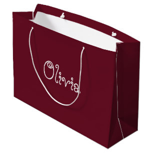 Chili Color Baby Shower Gift Bag