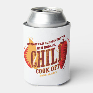 Chili Cook Off   BBQ Cookout Contest Can Cooler