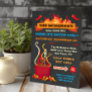 CHILI COOK OFF Chalkboard Party Poster Invitation