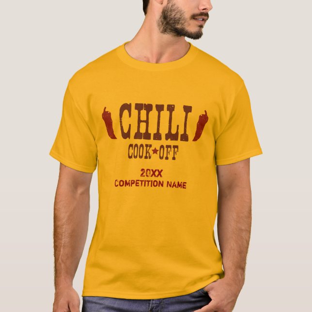 Chili Cook Off Competition T-Shirt (Front)