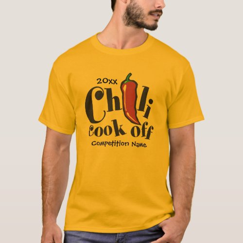 Chili Cook Off Competition T_Shirt