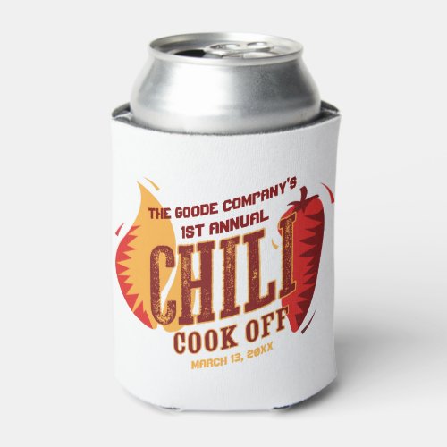 Chili Cook Off Corporate Party  BBQ Cookout Can Cooler