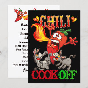 Chili Cook Off Invitation