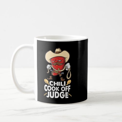 Chili Cook Off Judge Cooking Competitioneam Award  Coffee Mug