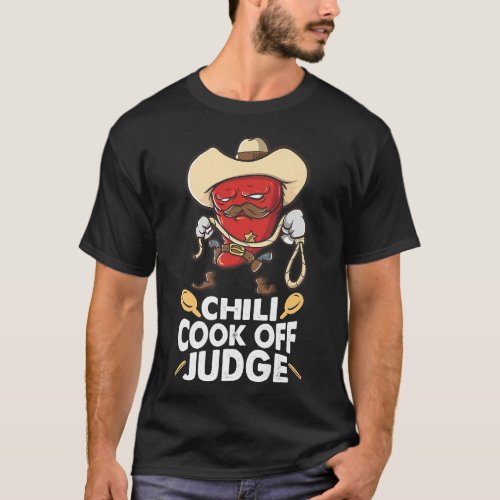 Chili Cook Off Judge Cooking Competitioneam Award  T_Shirt