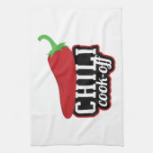 Chili Cook-Off Kitchen Towel (Vertical)