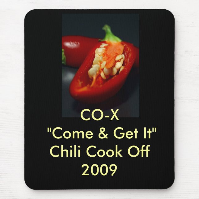 Chili Cook Off Mousepad (Front)
